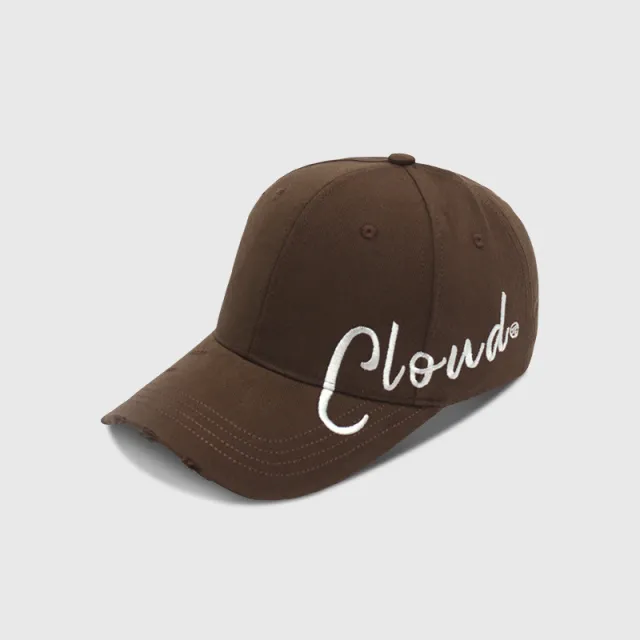 Minimalist All match Personalized Embroidery Sunshade Comfortable Peaked Cap Coffee - Shop at LoveMi