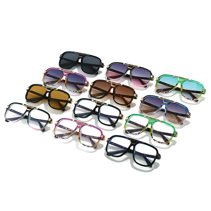Womens Cross-Border Stylish Colorful Sunglasses