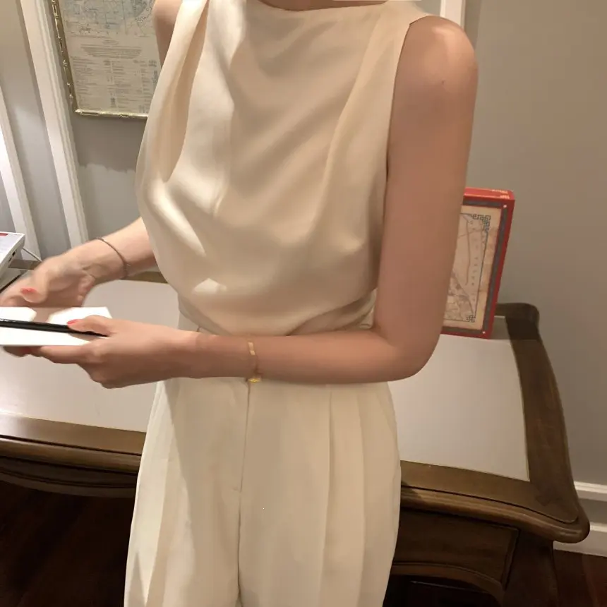 Cinched-waist Short Slip Dress