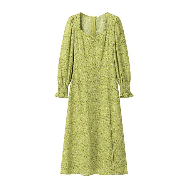 Floral Print Long Sleeve Maxi Dress - Shop at LoveMi