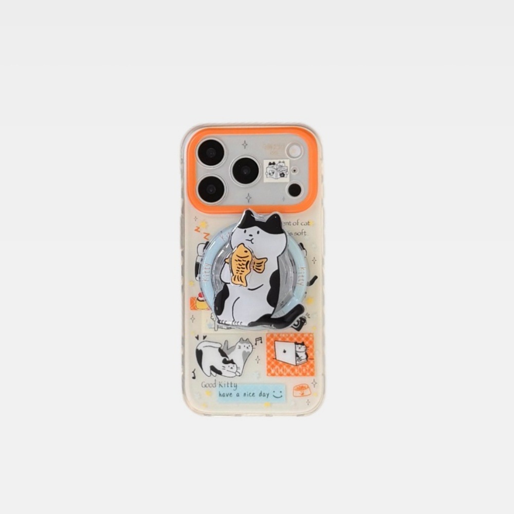 Cartoon Phone Case For Spotted Cats And Dogs Suitable For 7