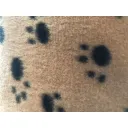 Beige Bottom Black Paw