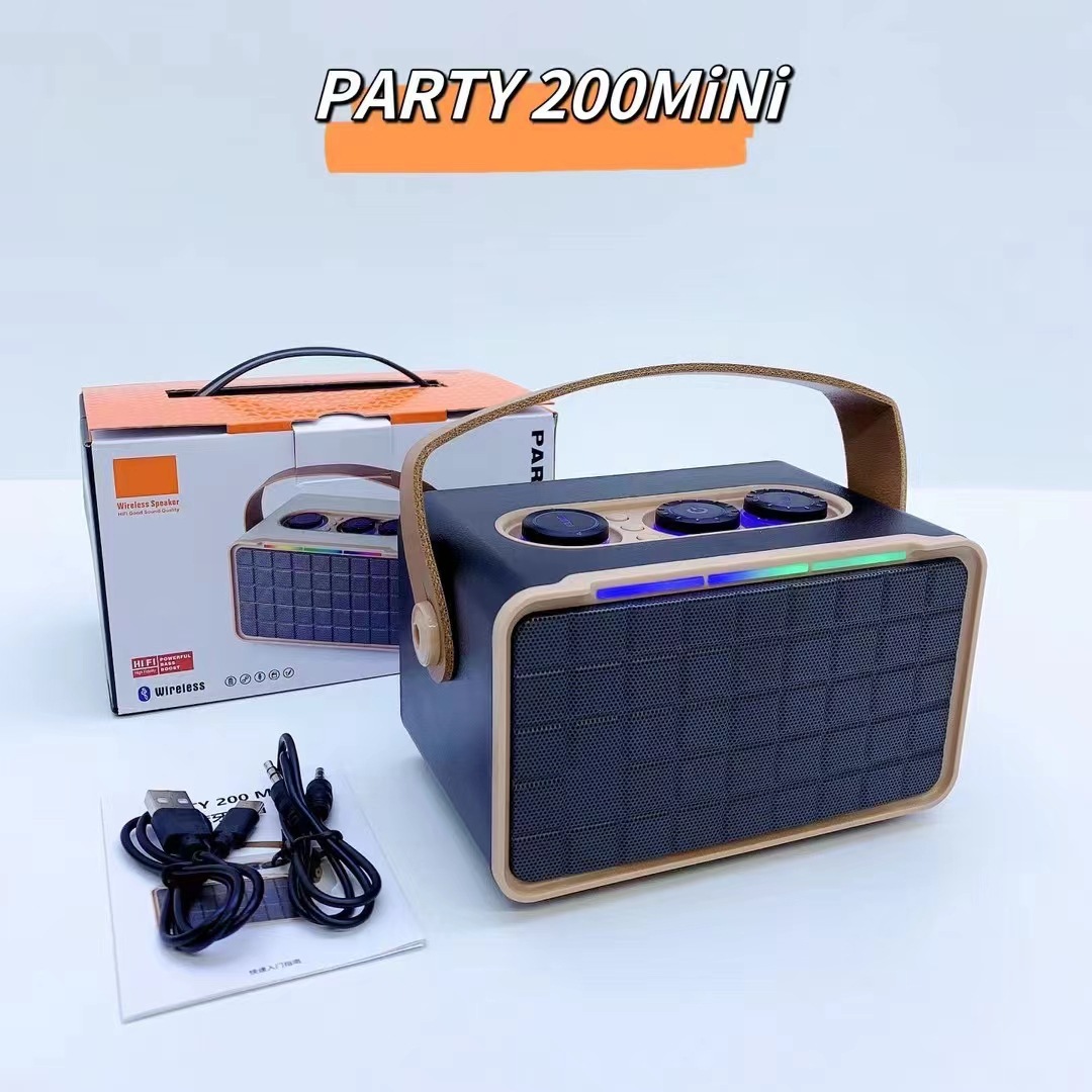 Title 3, Enceinte Bluetooth extérieure RGB double haut-p...