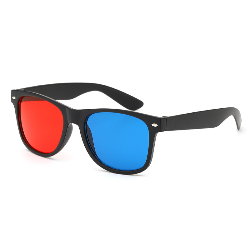 Red-Blue 3D Glasses Set Of Glasses Large Frame - Image 5