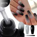 Shimmering Thermal Gel Fashion Nail Polish PU Protective Film For Nail Art view 5