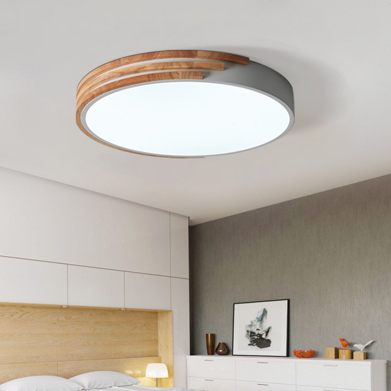 Simple Macaron Lamp Bedroom Led Ceiling Lamp - Image 4