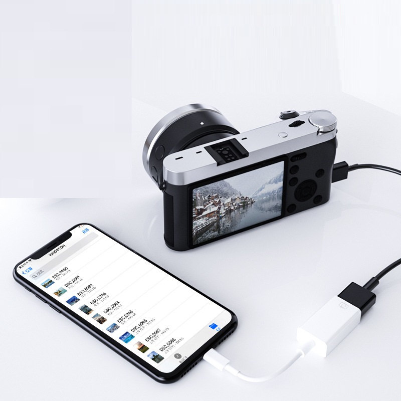Mobile Phone OTG Adapter USB Disk Adapter Cable