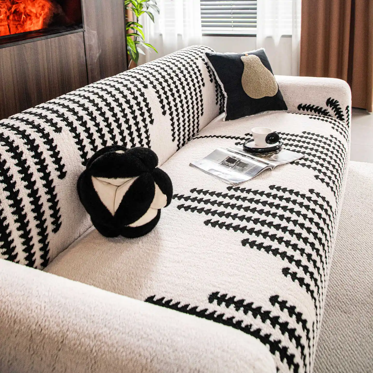 All-Season Non-Slip Scratch-Resistant Sofa Cover