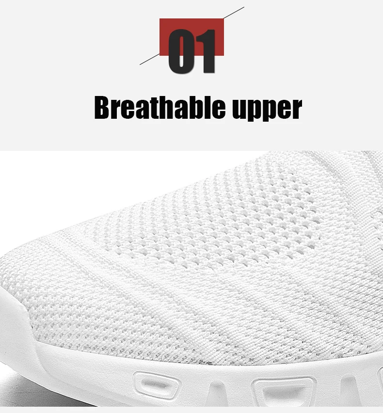 Title 3, Fashion trend flying weave breathable running s...