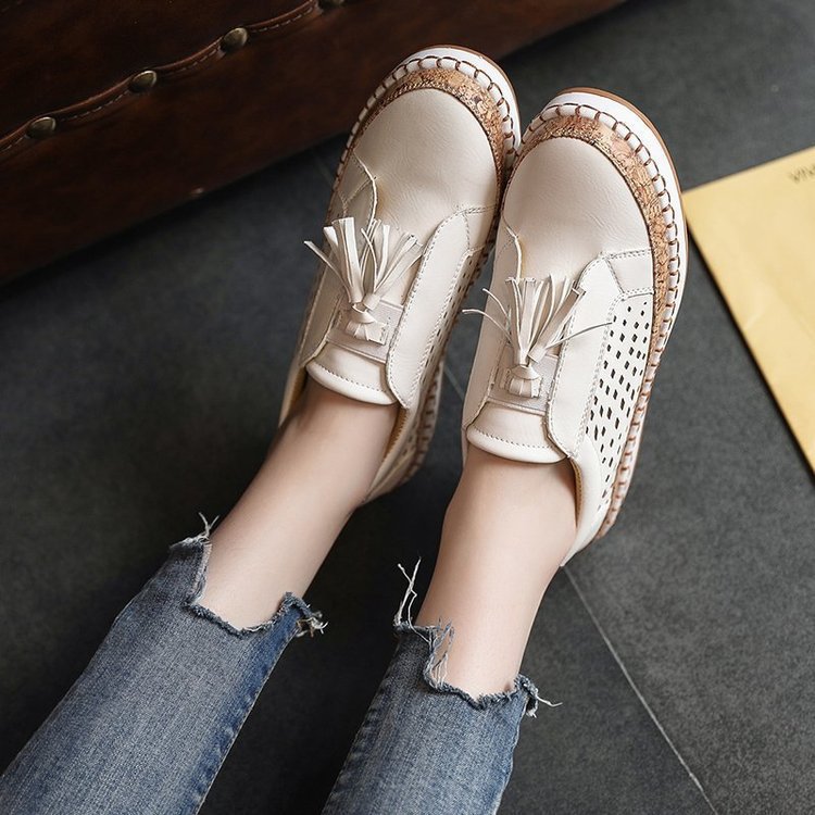 Synthetic PU Slip-On Flats, picture 4 of 7
