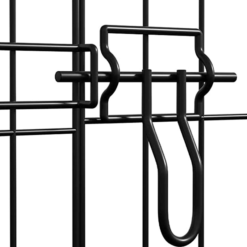 Foldable Pet Fence Partition Gate Dog Cage Enclosure