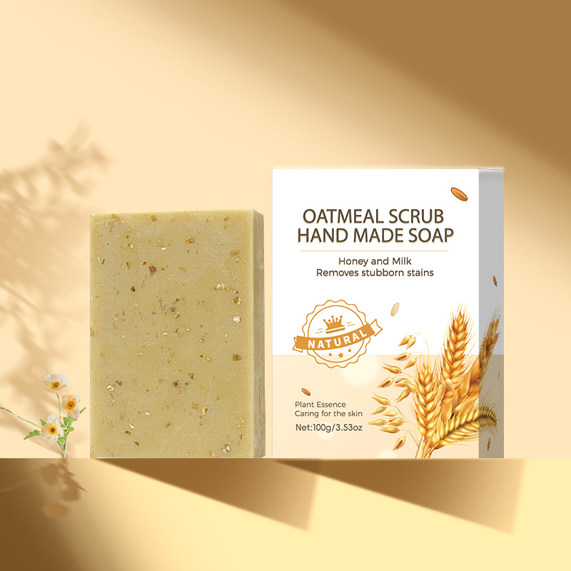 Natural Plant-based Handmade Oatmeal Soap