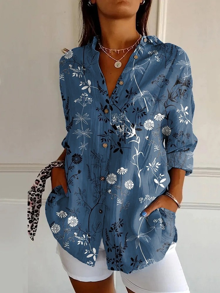 Fashionable Personalized New Women's Long Shirt Yk2147 M - Shop at LoveMi