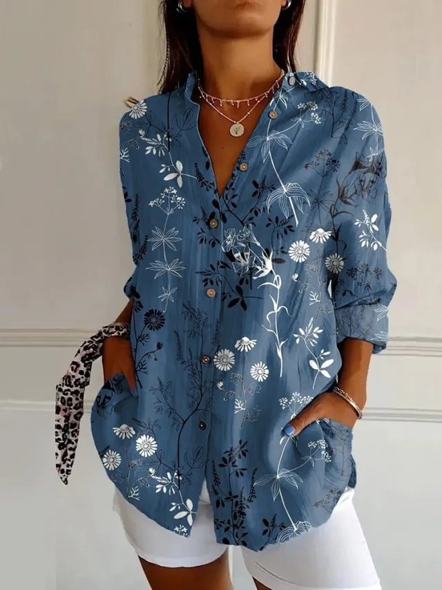 Fashionable Personalized New Women's Long Shirt Yk2147 M - Shop at LoveMi