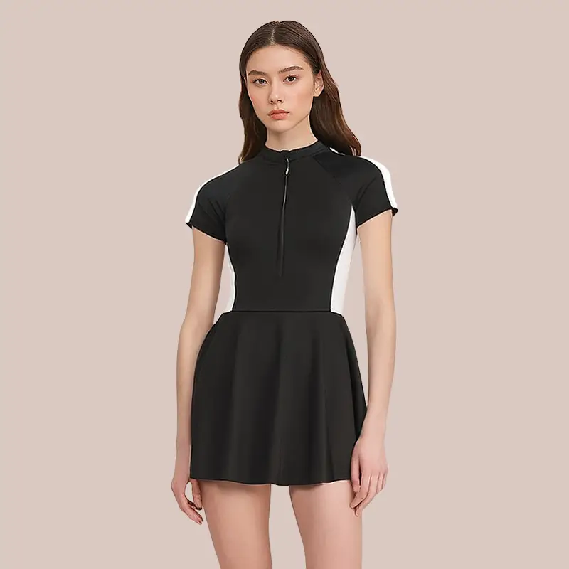 Modest One Piece Swimsuit Womens One Piece Dress