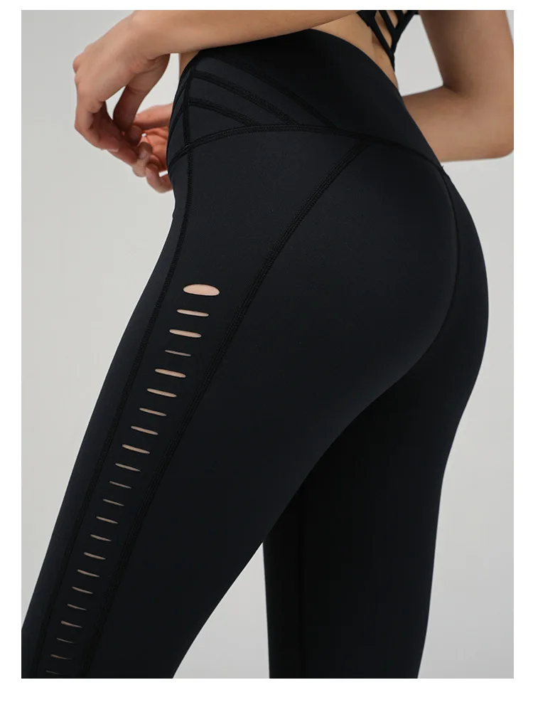 Title 6, Sportliche Fitness Leggings mit Pfirsich-Effekt...