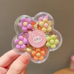 Children's Cute Baby Headdress Does Not Hurt Highly Elastic Hair Rope - 2 Models 20Pcs In Box - View 1