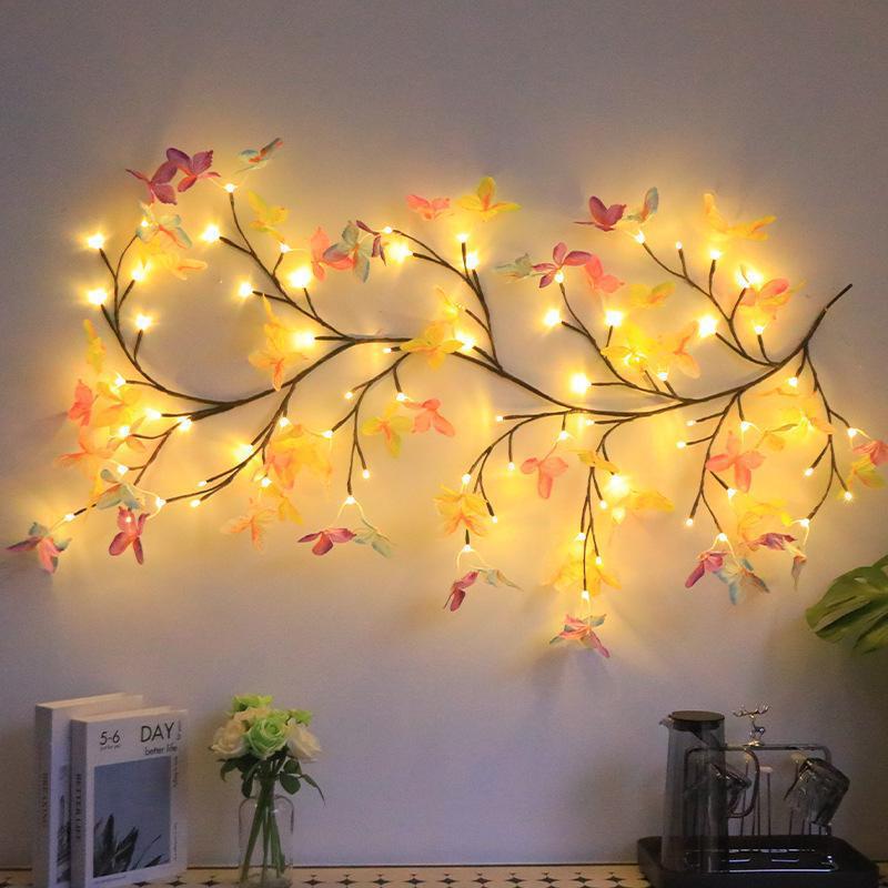 LED Rattan Lamp Christmas Indoor Wall Decoration Simulation Branch Light - Image 4