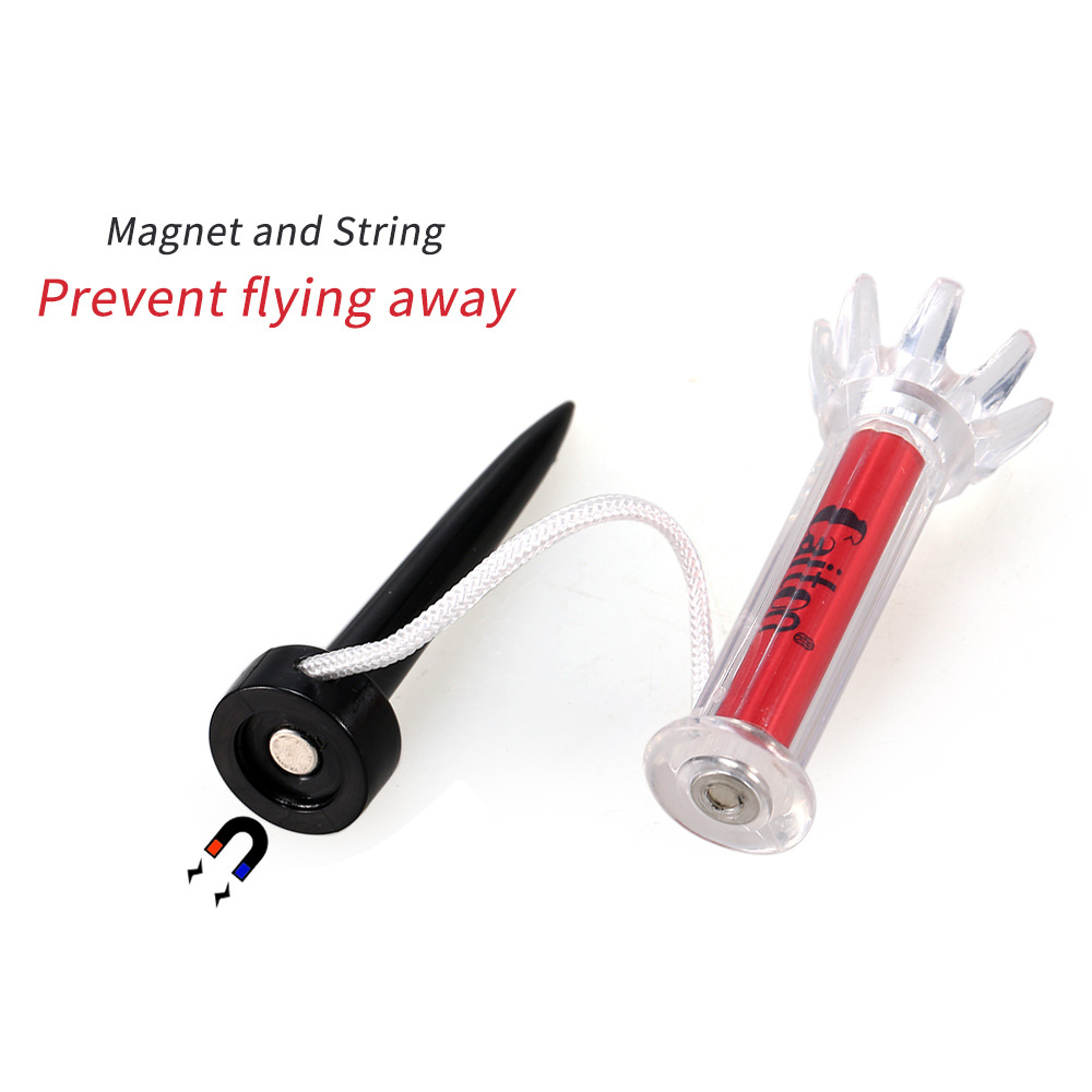 Title 9, Anti-lost Holder Golf Magnetic Ball Nail