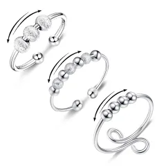 New Rotating Ring With Universal-wheel Design - Set - View 1