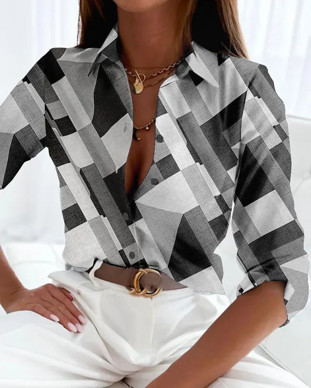 3D Digital Printing Shirt Top Personality Retro Cyz7999 Xl - Shop at LoveMi