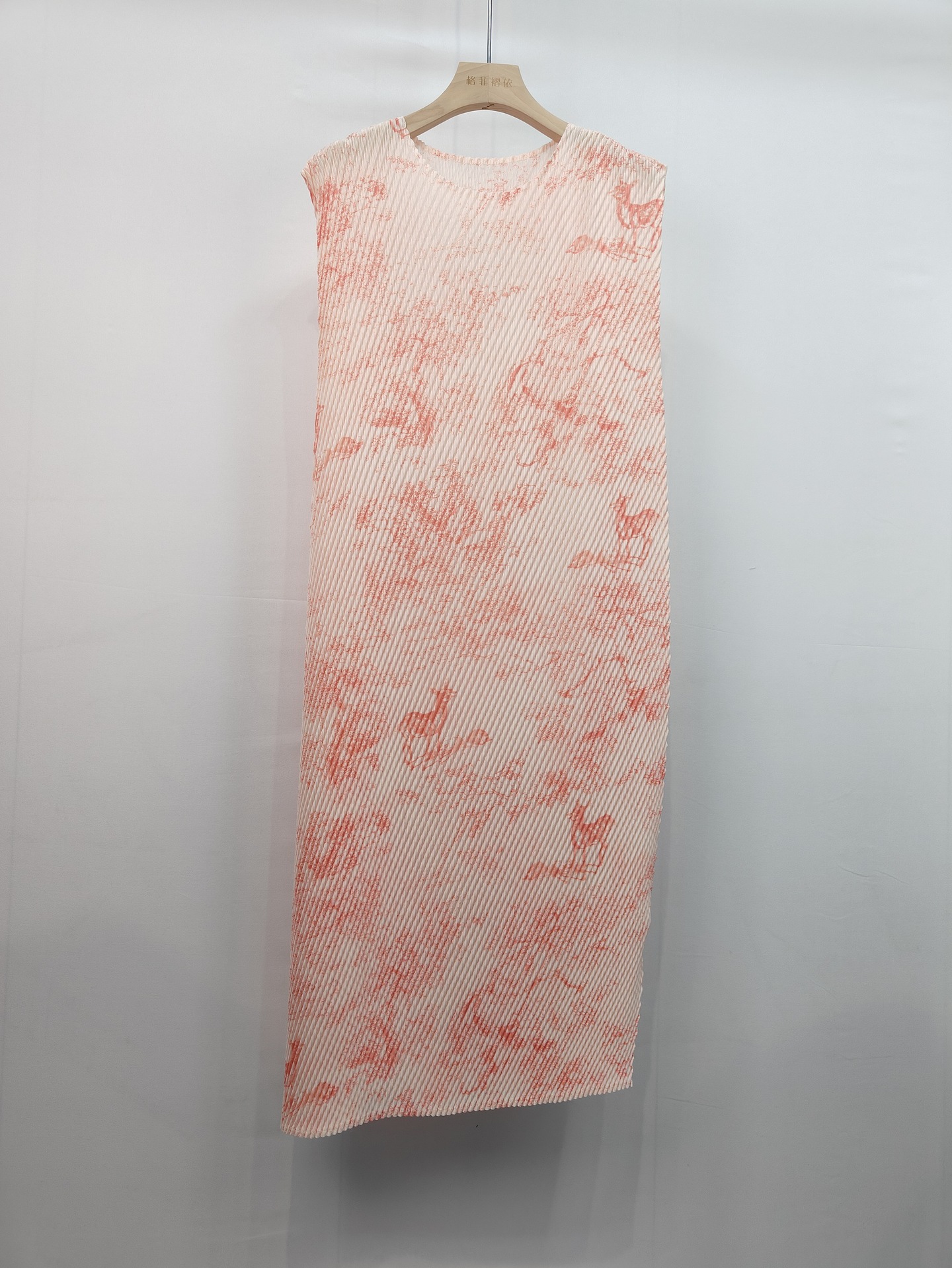 Women's New Chinese style Light And Comfortable A Line Skirt Red Flower - Shop at LoveMi