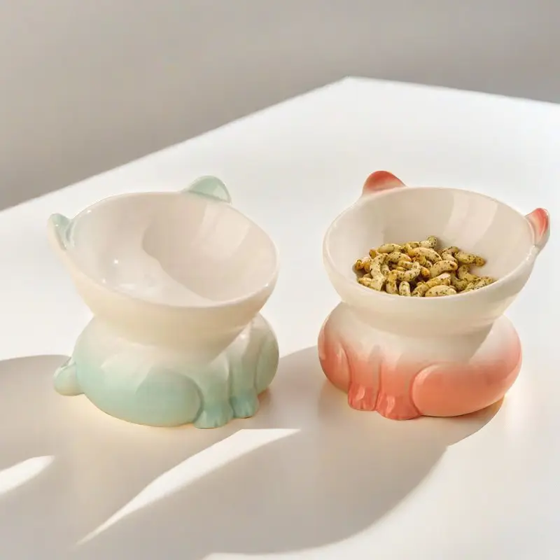 Ceramic Cat Dog Bowl Pet Supplies Drinking