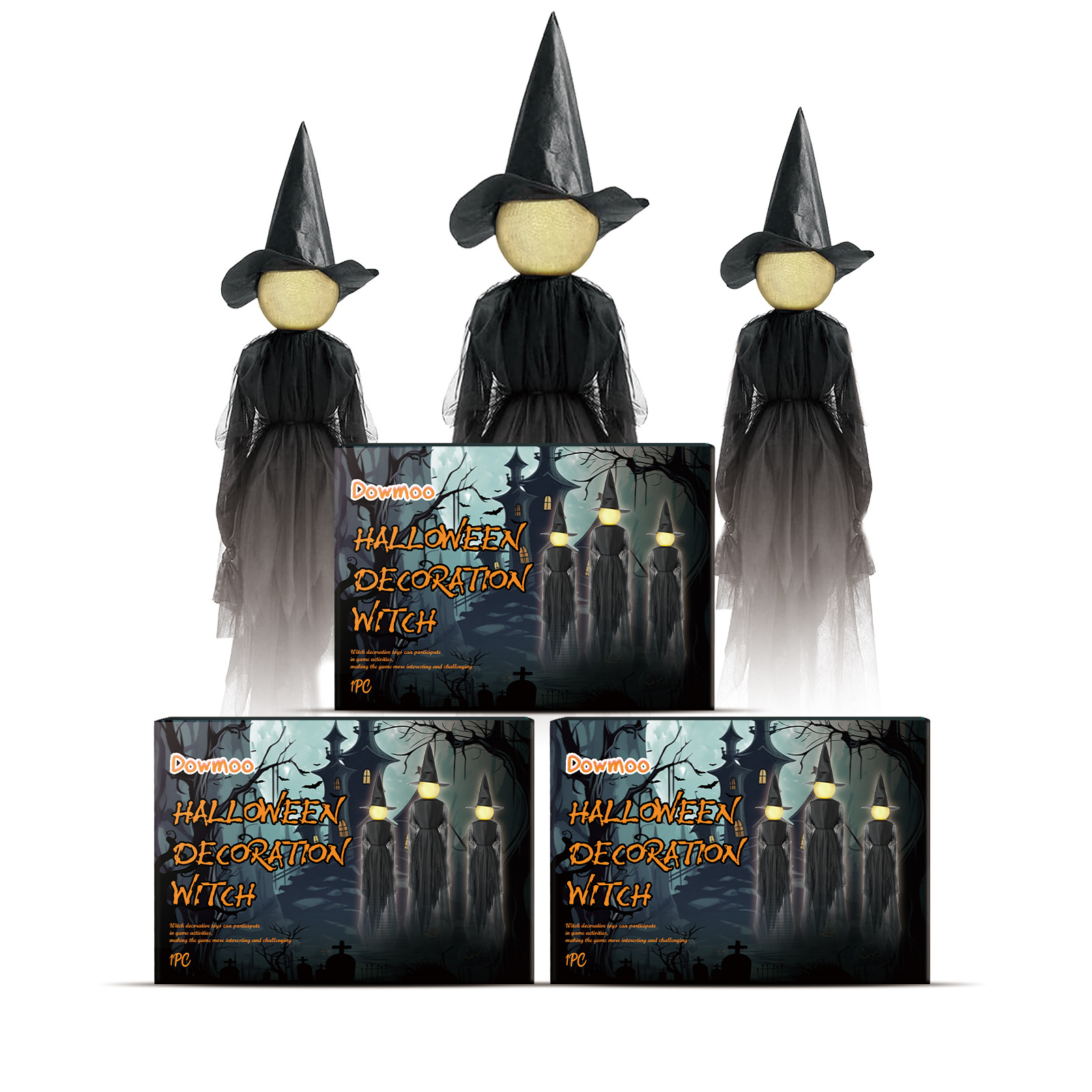 Three Pack Witch Suit