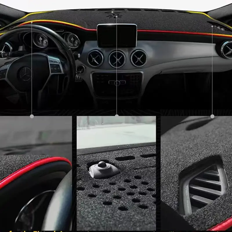 Car Dashboard Cover Sunshade And Floor Mat