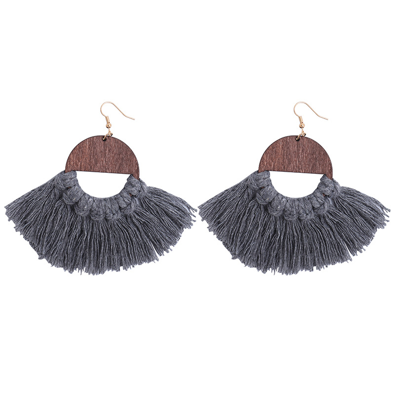 Macrame Tassel Earrings