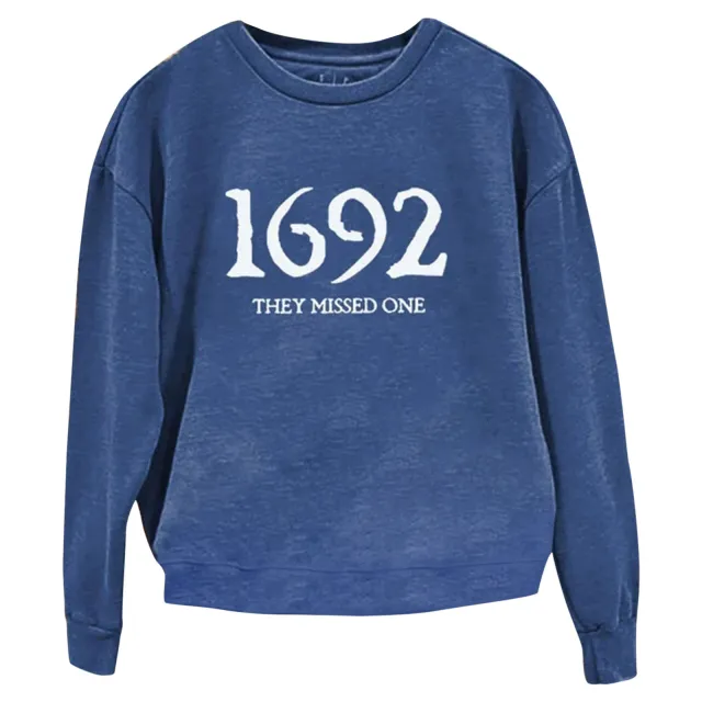 New Sublimation Women's Multi color Pullover Sweater Blue - Shop at LoveMi