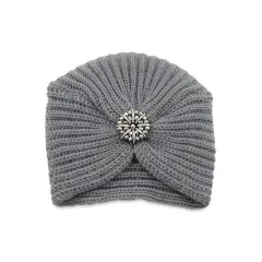 Bohemian Ball Accessories Pullover Hat - Medium Gray - View 1