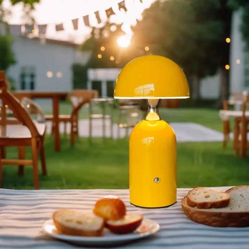 Colorful Creative Mushroom Charging Lamp