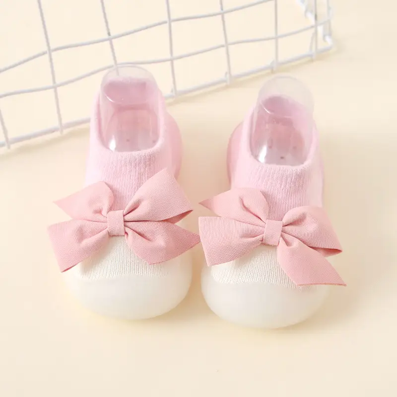 Bow Children's Indoor Shoes Cute Princess Style