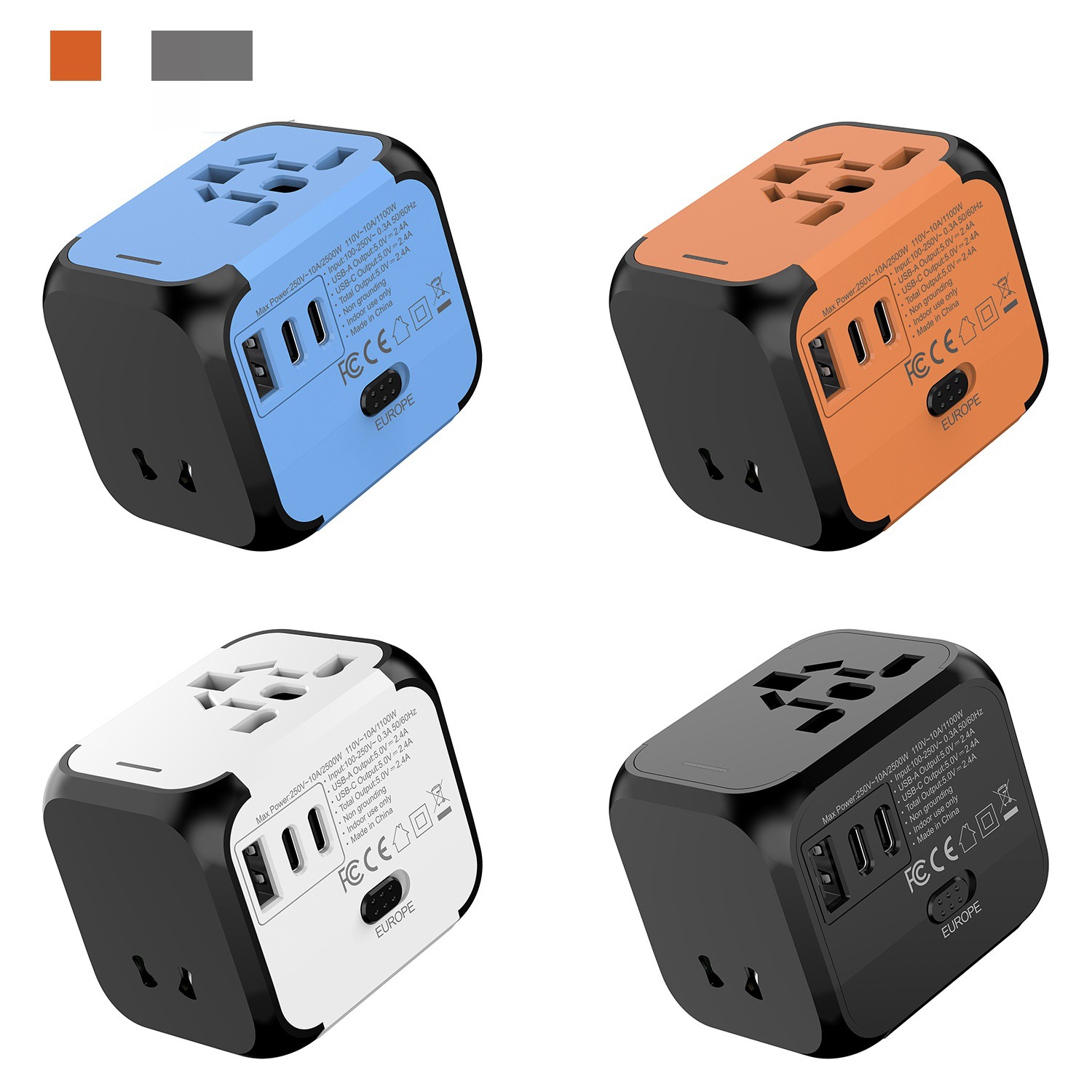 International Universal Adapter Multi-functional Socket Converter