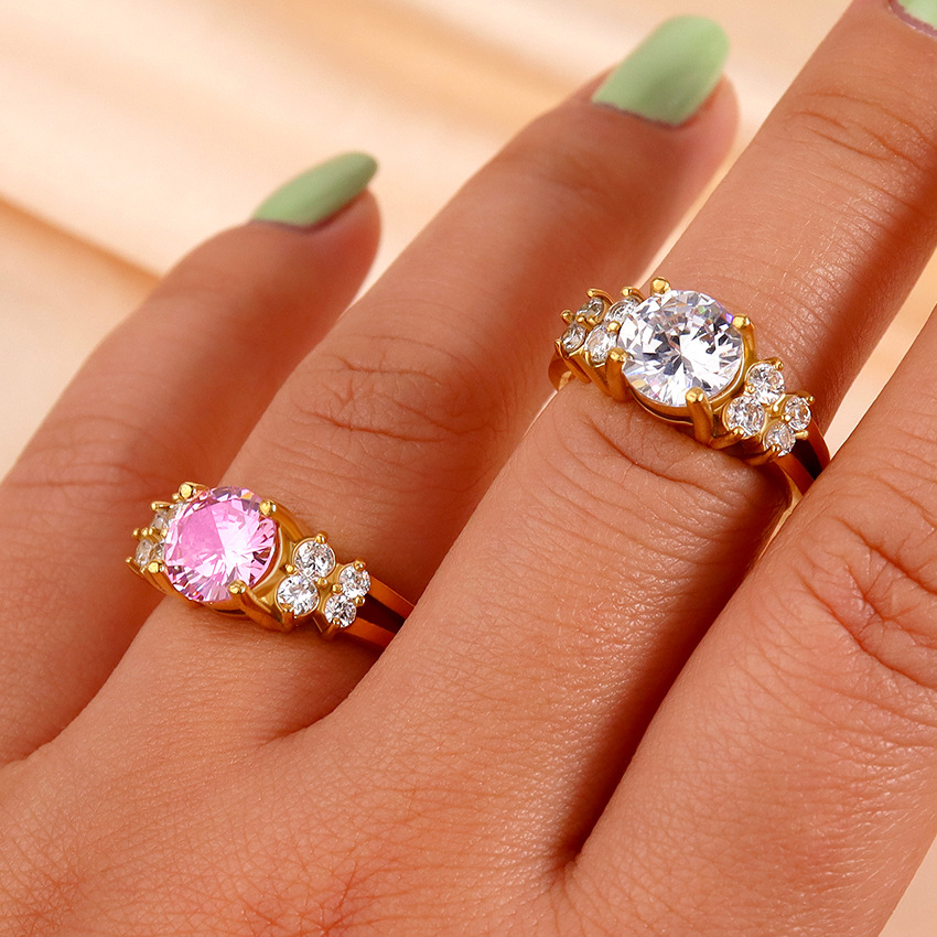 High-grade Claw Stainless Steel Ring