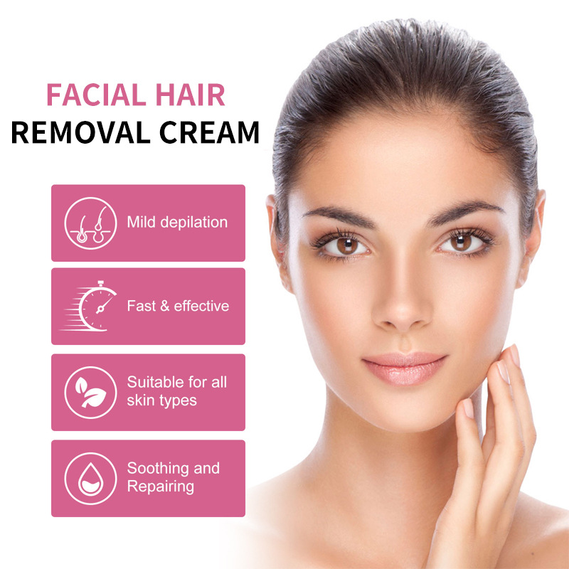 Depilatory Cream Mild And Does Not Hurt Skin And Remove Lip Hair
