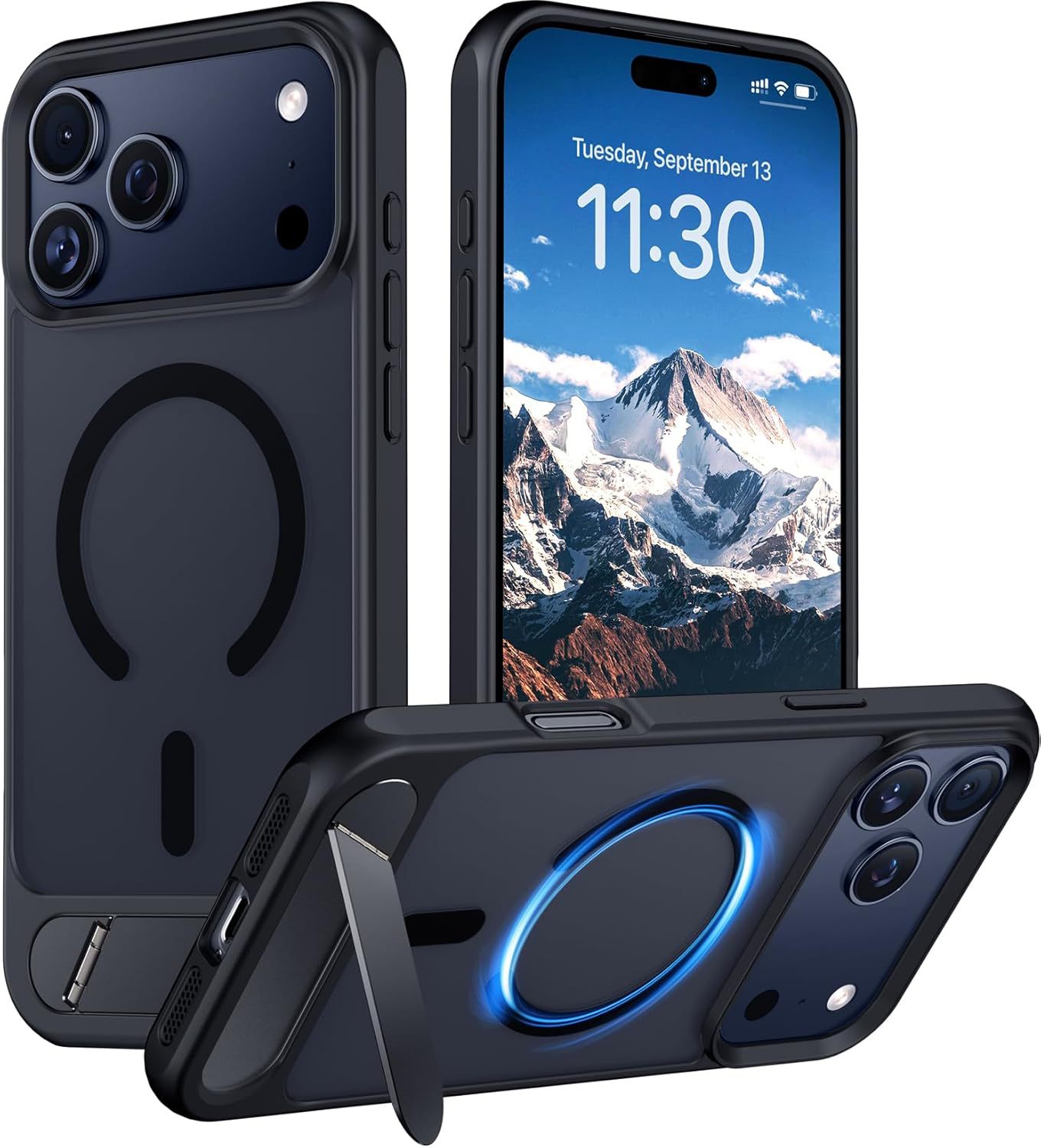 Funda Magnética con Soporte para Celular