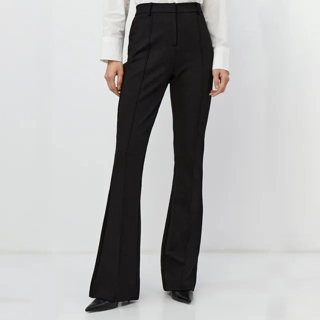 Slim Fit Casual Suit Pants For Women Black - Shop at LoveMi