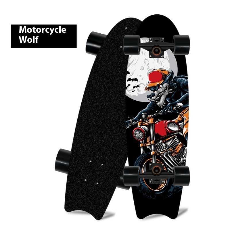 Motorcycle Wolf