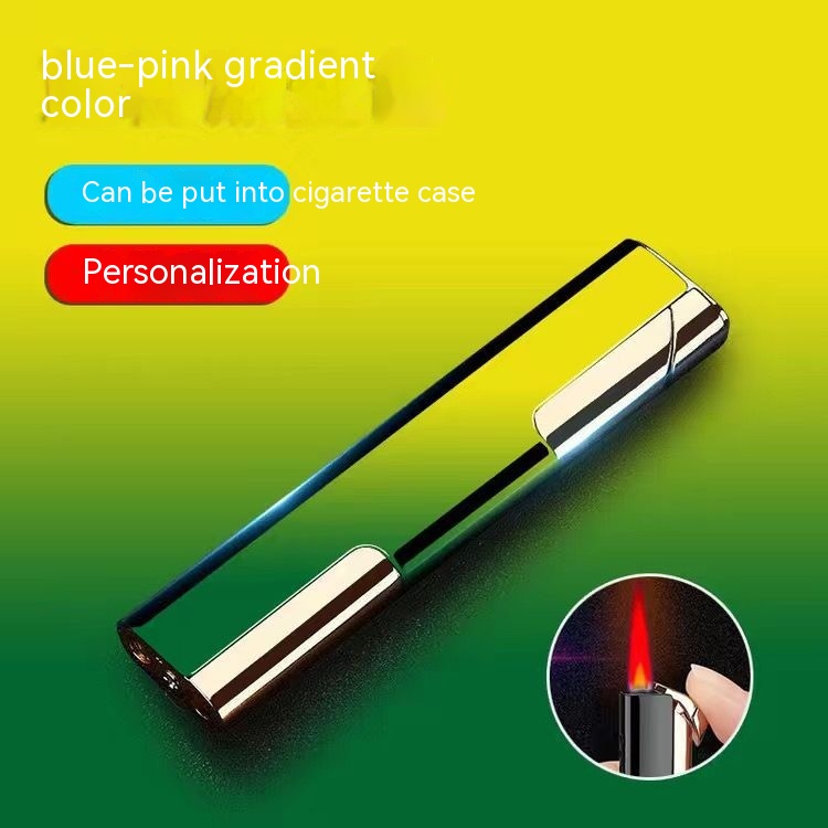 Lightweight Direct Punch Red Flame Lighter 8