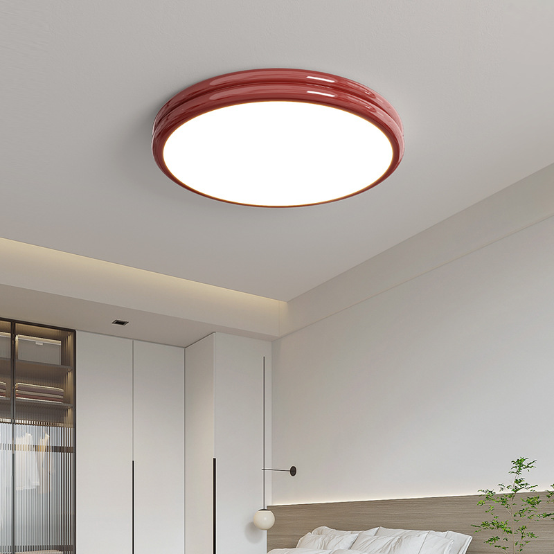 Ultra-thin Cream-style Ceiling Light For The Master Bedroom