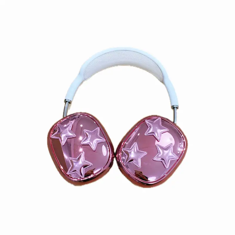 Ins-plated 3D Star shaped Earphone Case