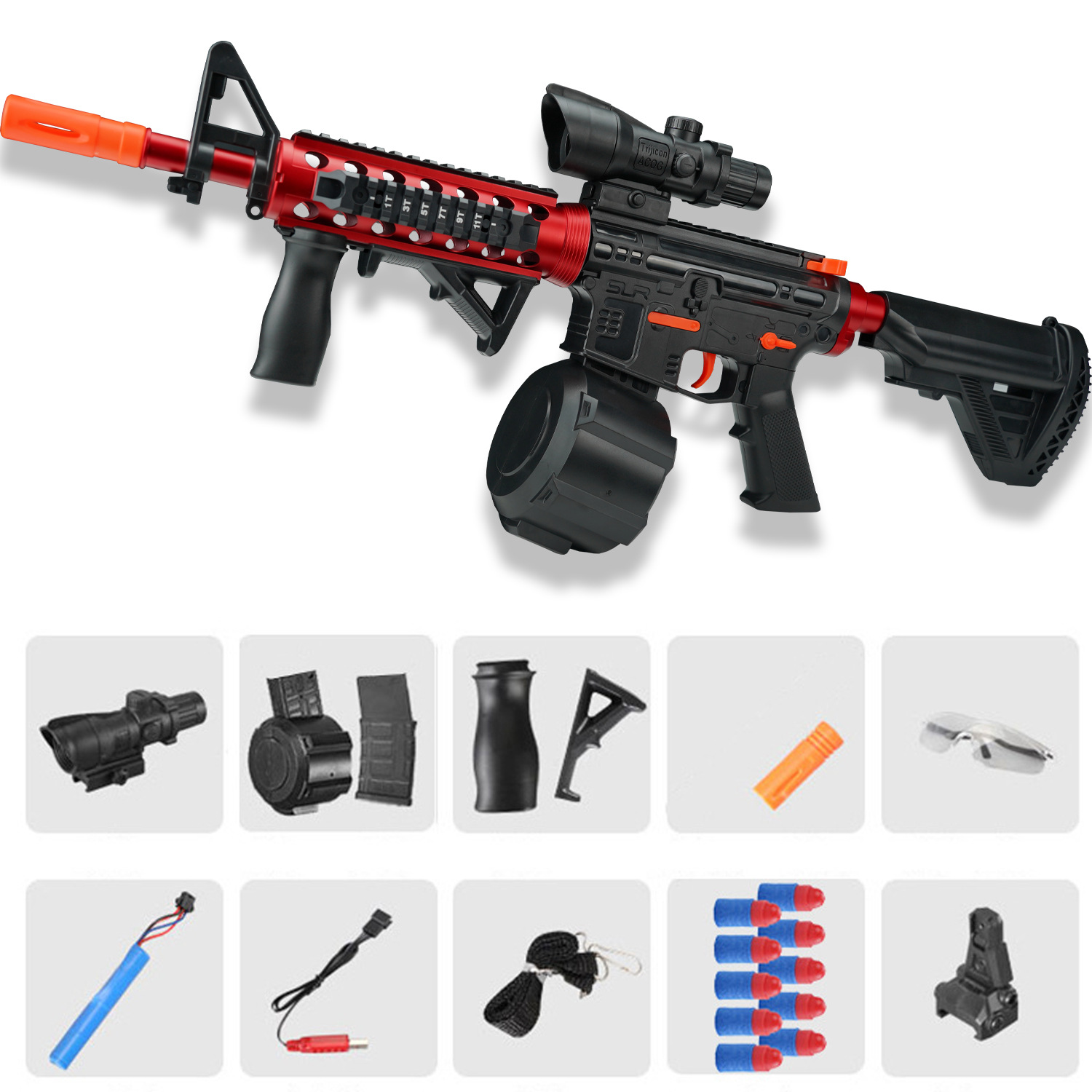 M416 Black And Red