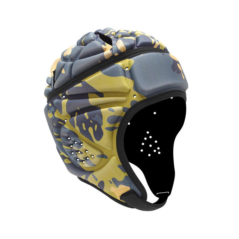 Coral Yellow Helmet