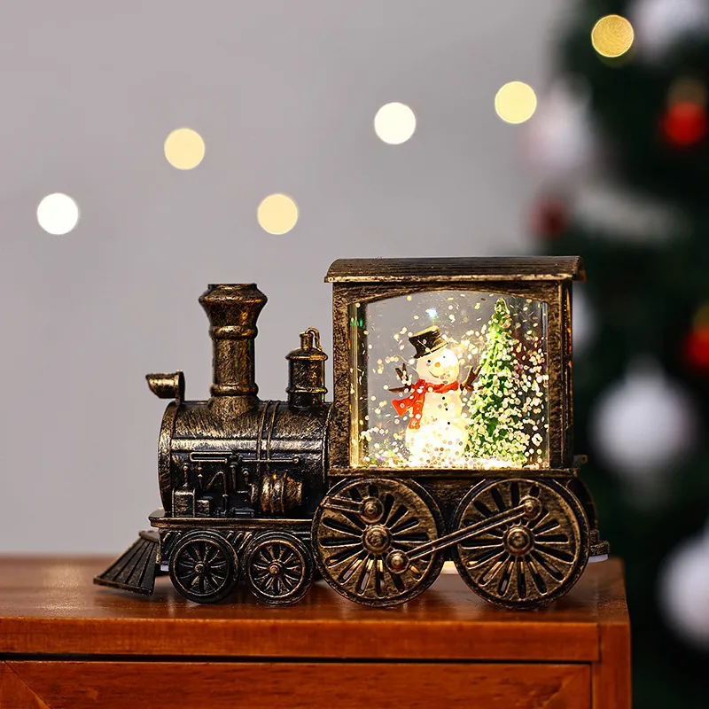 Christmas Gift Train Decoration Small Night Lamp – image 10