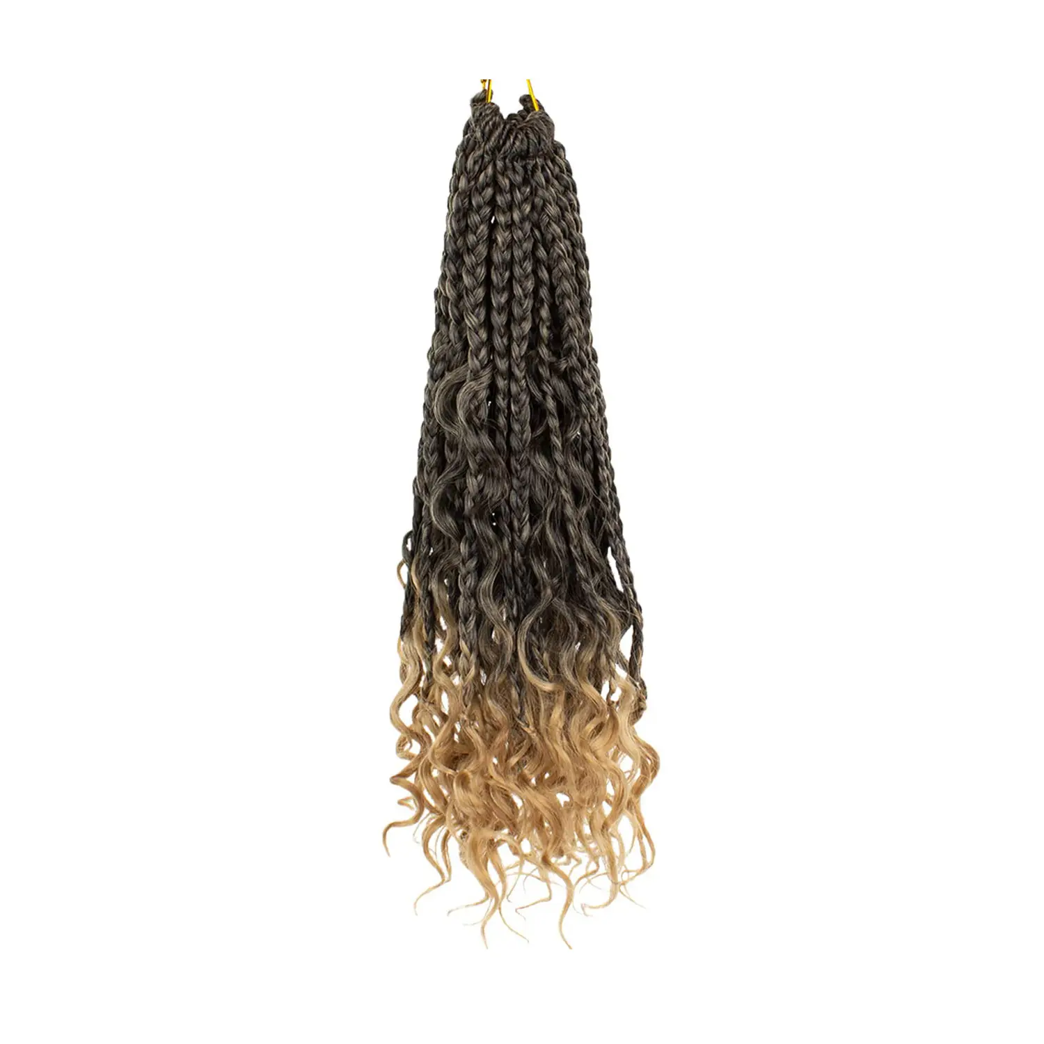 Chemical Fiber Hair Three-strand African Braid Crochet