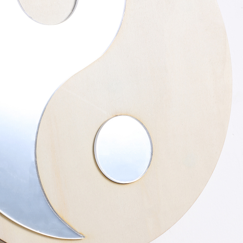 Round Acrylic Wall Mirror, picture 3 of 3