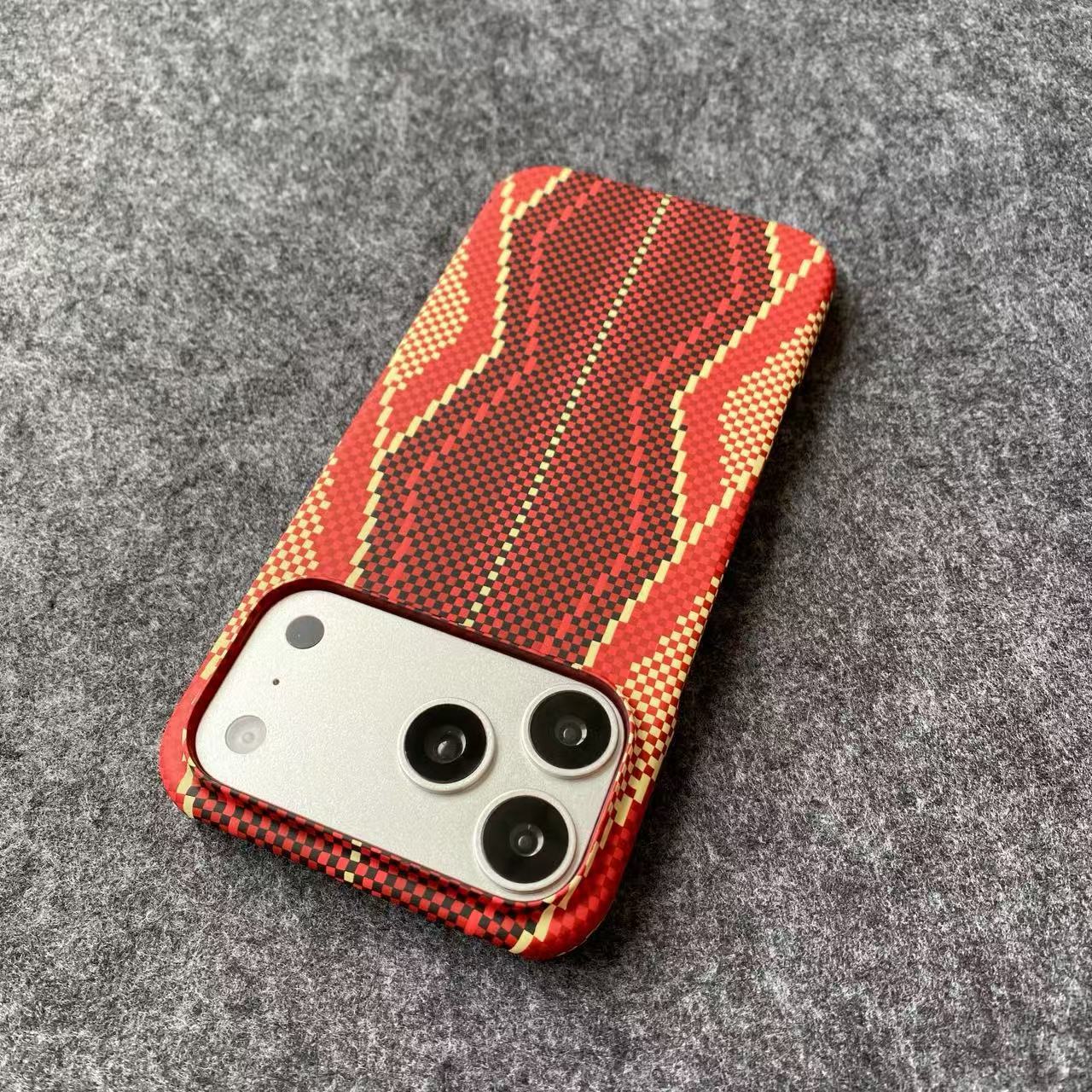 Kevlar-textured Phone Case Fingerprint-resistant 4