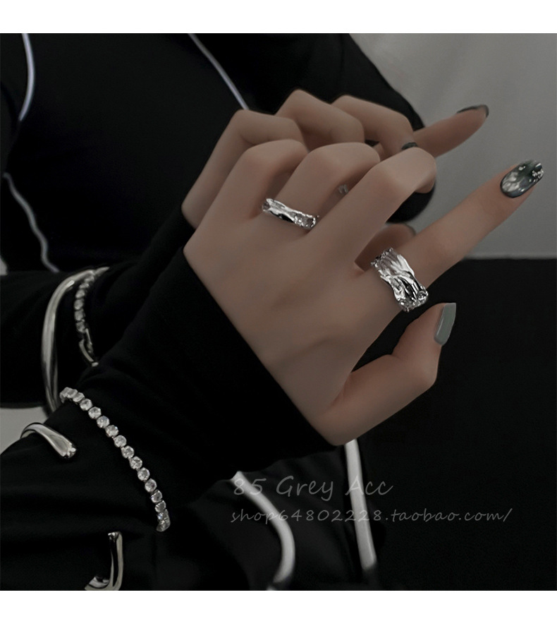 Couple Ring Female Cold Wind Index Finger Ring
